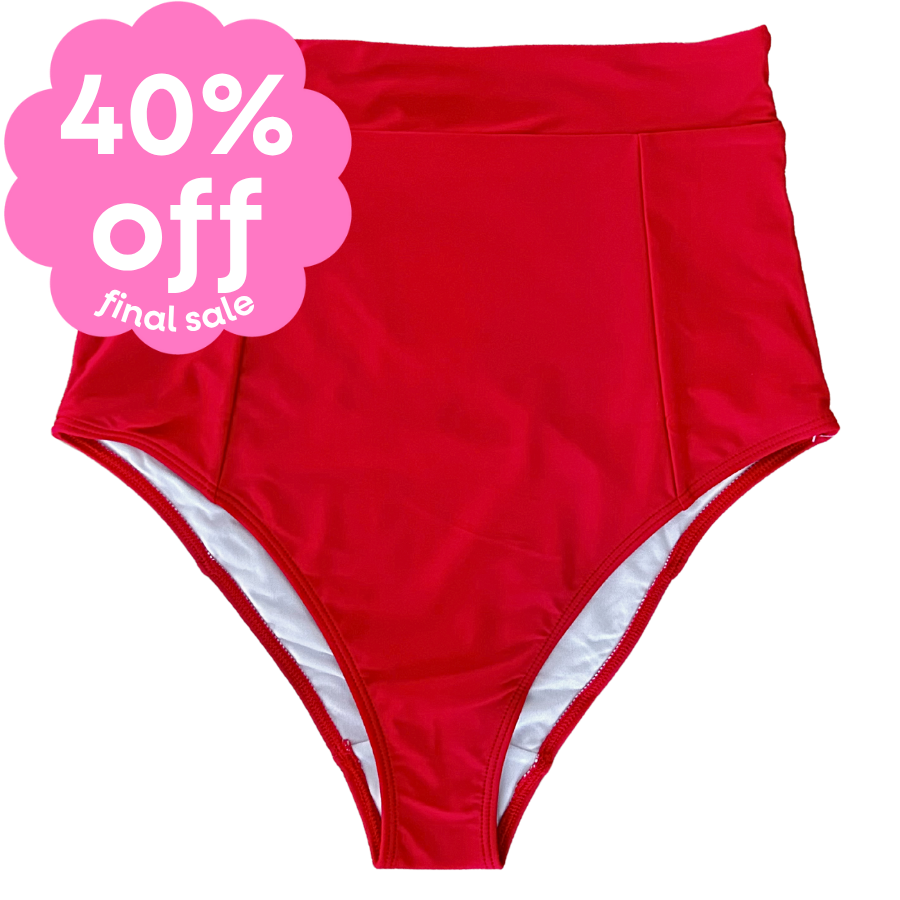 Last Pieces - High Cut Bottoms Postie